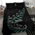 Custom New Zealand Silver Fern Rugby Bedding Set Aotearoa Kiwi Maori Pattern LT14