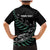 Custom New Zealand Silver Fern Rugby Family Matching Mermaid Dress and Hawaiian Shirt Aotearoa Kiwi Maori Pattern