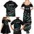 Custom New Zealand Silver Fern Rugby Family Matching Summer Maxi Dress and Hawaiian Shirt Aotearoa Kiwi Maori Pattern