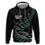 Custom New Zealand Silver Fern Rugby Hoodie Aotearoa Kiwi Maori Pattern