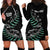 Custom New Zealand Silver Fern Rugby Hoodie Dress Aotearoa Kiwi Maori Pattern