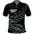 Custom New Zealand Silver Fern Rugby Polo Shirt Aotearoa Kiwi Maori Pattern