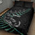 Custom New Zealand Silver Fern Rugby Quilt Bed Set Aotearoa Kiwi Maori Pattern LT14