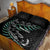 Custom New Zealand Silver Fern Rugby Quilt Bed Set Aotearoa Kiwi Maori Pattern LT14