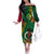 Halo Vanuatu Off The Shoulder Long Sleeve Dress Happy 44th Independence Anniversary