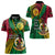 Halo Vanuatu Women Polo Shirt Happy 44th Independence Anniversary