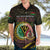 Personalised Vanuatu Hawaiian Shirt Yumi 44 Hapi Independens Dei - Black Version