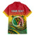 Personalised Vanuatu Family Matching Mermaid Dress and Hawaiian Shirt Yumi 44 Hapi Independens Dei - Reggae Version