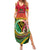 Personalised Vanuatu Family Matching Summer Maxi Dress and Hawaiian Shirt Yumi 44 Hapi Independens Dei - Reggae Version