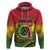 Personalised Vanuatu Hoodie Yumi 44 Hapi Independens Dei - Reggae Version