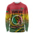 Personalised Vanuatu Long Sleeve Shirt Yumi 44 Hapi Independens Dei - Reggae Version