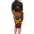 Papua New Guinea Independence Day Long Sleeve Bodycon Dress PNG Bird of Paradise 49th Anniversary