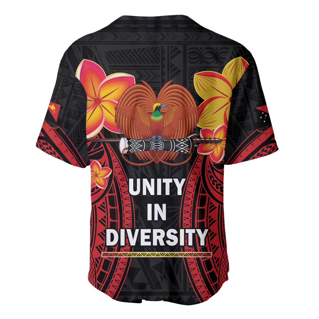 Papua New Guinea Independence Day Baseball Jersey PNG Since 1975 LT14 - Polynesian Pride