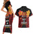 Papua New Guinea Independence Day Couples Matching Short Sleeve Bodycon Dress and Hawaiian Shirt PNG Since 1975