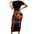 Papua New Guinea Independence Day Family Matching Short Sleeve Bodycon Dress and Hawaiian Shirt PNG Since 1975