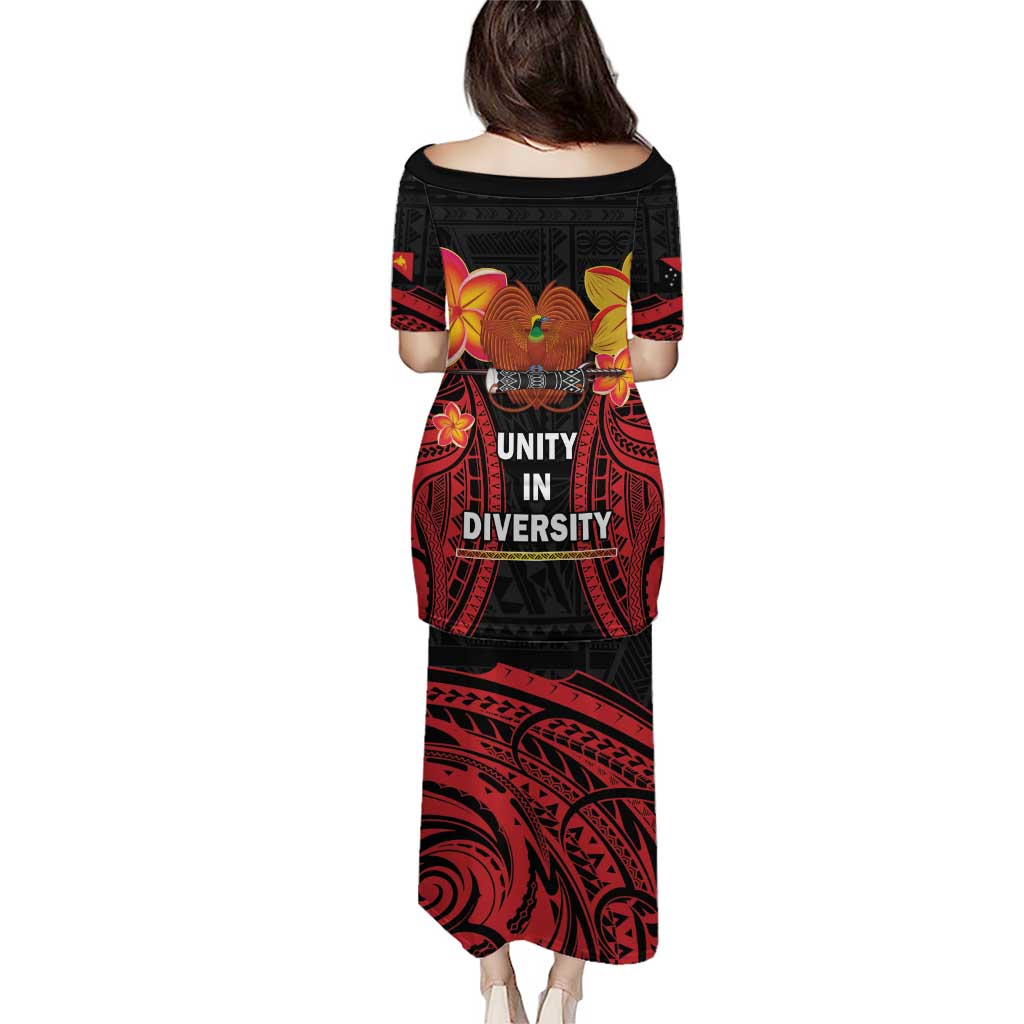 Papua New Guinea Independence Day Puletasi PNG Since 1975 LT14 - Polynesian Pride