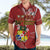 Personalised Tonga Independence Day Hawaiian Shirt Happy 54th Independence Anniversary Ngatu Pattern