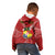 Personalised Tonga Independence Day Kid Hoodie Happy 54th Independence Anniversary Ngatu Pattern