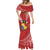 Personalised Tonga Independence Day Mermaid Dress Happy 54th Independence Anniversary Ngatu Pattern