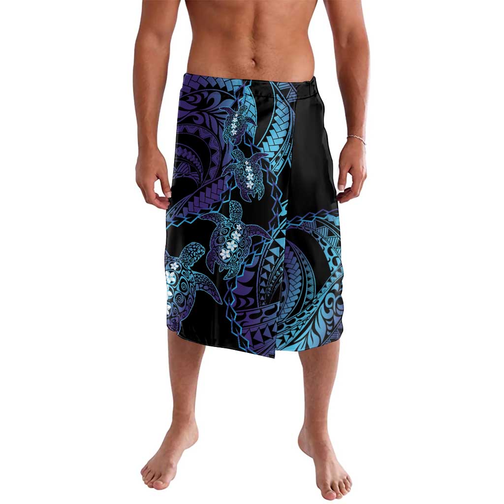 Polynesia Sea Turtle Day Lavalava Tribal Honu Plumeria Polynesian Pattern LT14 Purple - Polynesian Pride