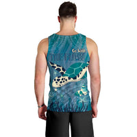 World Sea Turtle Day Polynesia Men Tank Top Go With The Flow LT14 - Polynesian Pride