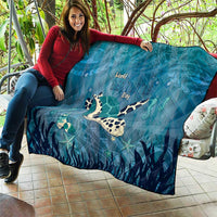 World Sea Turtle Day Polynesia Quilt Go With The Flow LT14 - Polynesian Pride