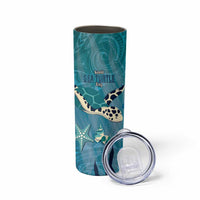 World Sea Turtle Day Polynesia Skinny Tumbler Go With The Flow LT14 - Polynesian Pride
