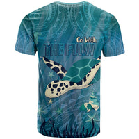 World Sea Turtle Day Polynesia T Shirt Go With The Flow LT14 - Polynesian Pride