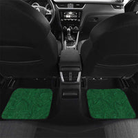 Manu'a Flag Day Car Mats Polynesian Pattern National Color Proud LT14 Set 2pcs - Back Green - Polynesian Pride