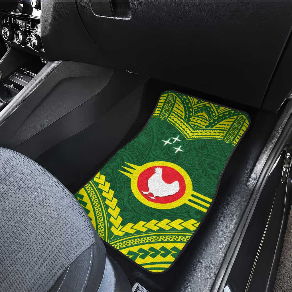 Manu'a Flag Day Car Mats Polynesian Pattern National Color Proud LT14 - Polynesian Pride