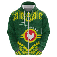 Manu'a Flag Day Hoodie Polynesian Pattern National Color Proud LT14 - Polynesian Pride