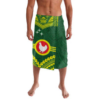 Manu'a Flag Day Lavalava Polynesian Pattern National Color Proud LT14 Green - Polynesian Pride