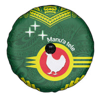 Manu'a Flag Day Spare Tire Cover Polynesian Pattern National Color Proud LT14 - Polynesian Pride