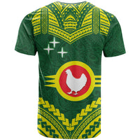 Manu'a Flag Day T Shirt Polynesian Pattern National Color Proud LT14 - Polynesian Pride