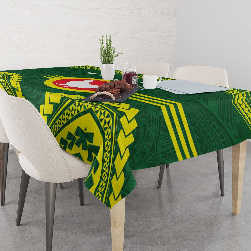 Manu'a Flag Day Tablecloth Polynesian Pattern National Color Proud LT14 - Polynesian Pride