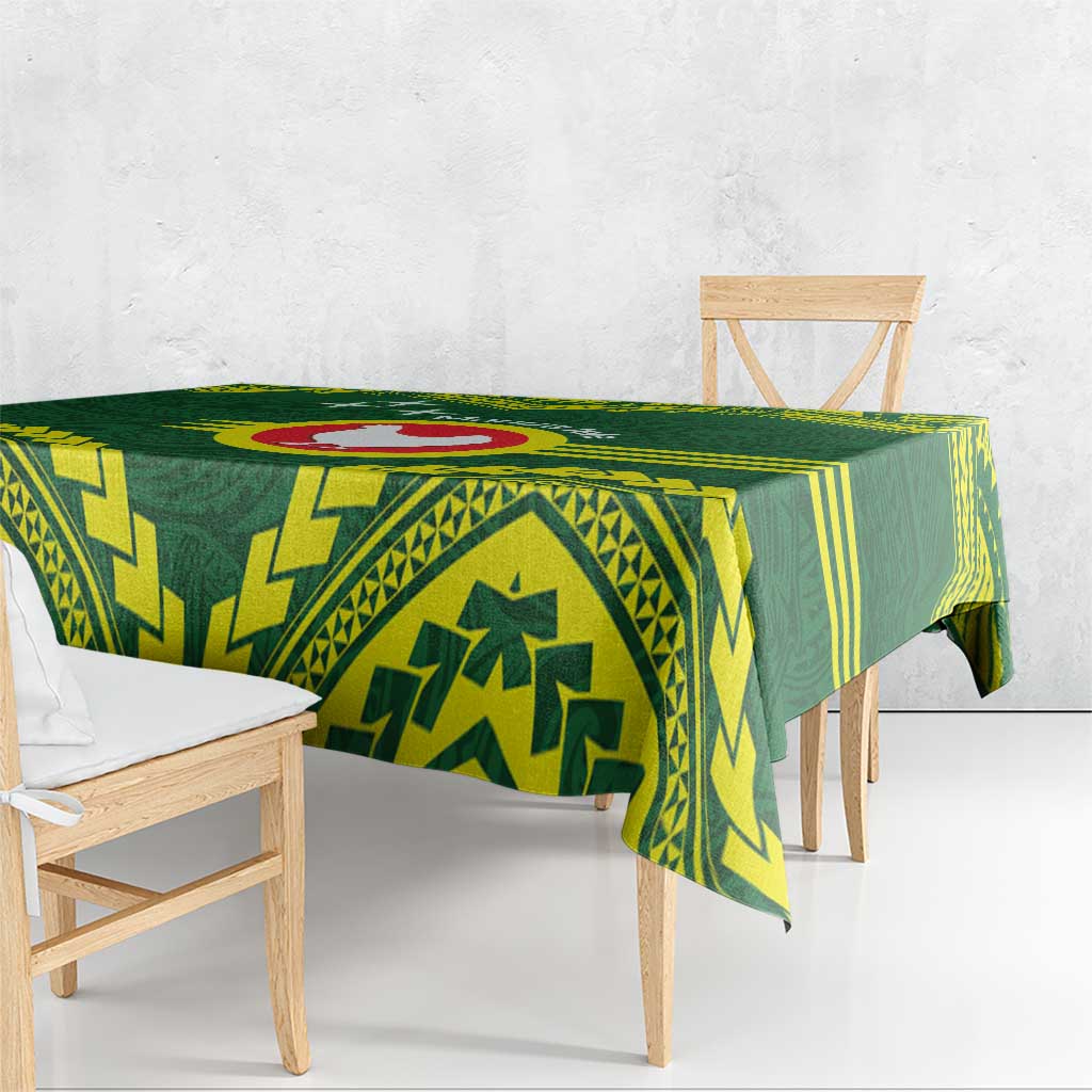 Manu'a Flag Day Tablecloth Polynesian Pattern National Color Proud LT14 - Polynesian Pride