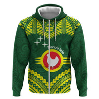 Manu'a Flag Day Zip Hoodie Polynesian Pattern National Color Proud LT14 Zip Hoodie Green - Polynesian Pride