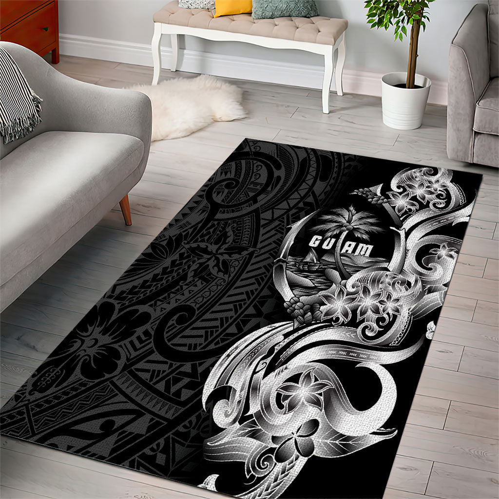 Attelong Guam Chamorro Area Rug Guahan Seal Tattoo LT14 - Polynesian Pride