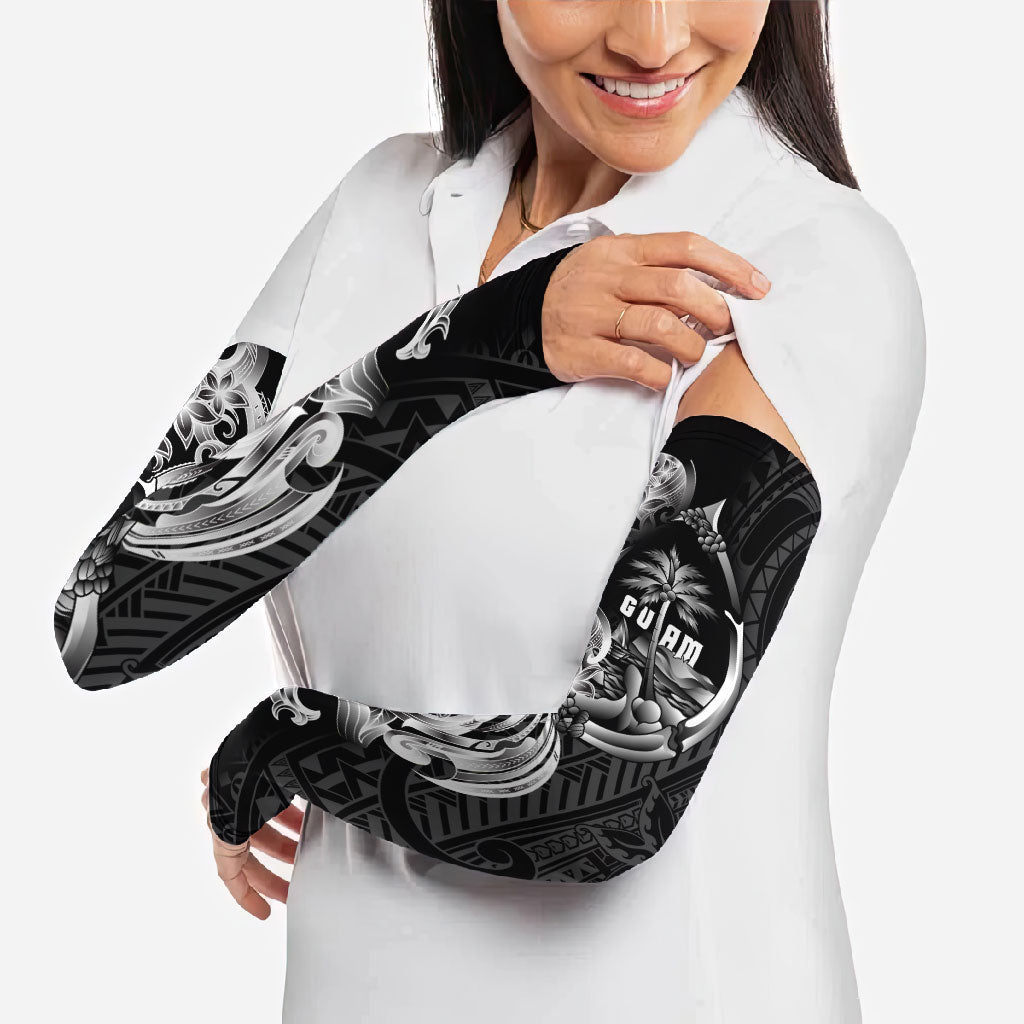 Attelong Guam Chamorro Arm Sleeves Guahan Seal Tattoo LT14 - Polynesian Pride