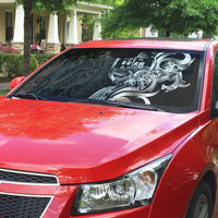 Attelong Guam Chamorro Auto Sun Shade Guahan Seal Tattoo LT14 - Polynesian Pride