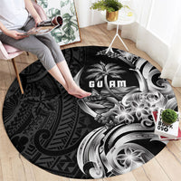 Attelong Guam Chamorro Round Carpet Guahan Seal Tattoo LT14 - Polynesian Pride