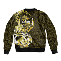 Amariyu Guam Chamorro Bomber Jacket Guahan Seal Tattoo LT14 - Polynesian Pride