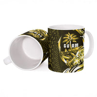 Amariyu Guam Chamorro Ceramic Mug Guahan Seal Tattoo LT14 - Polynesian Pride
