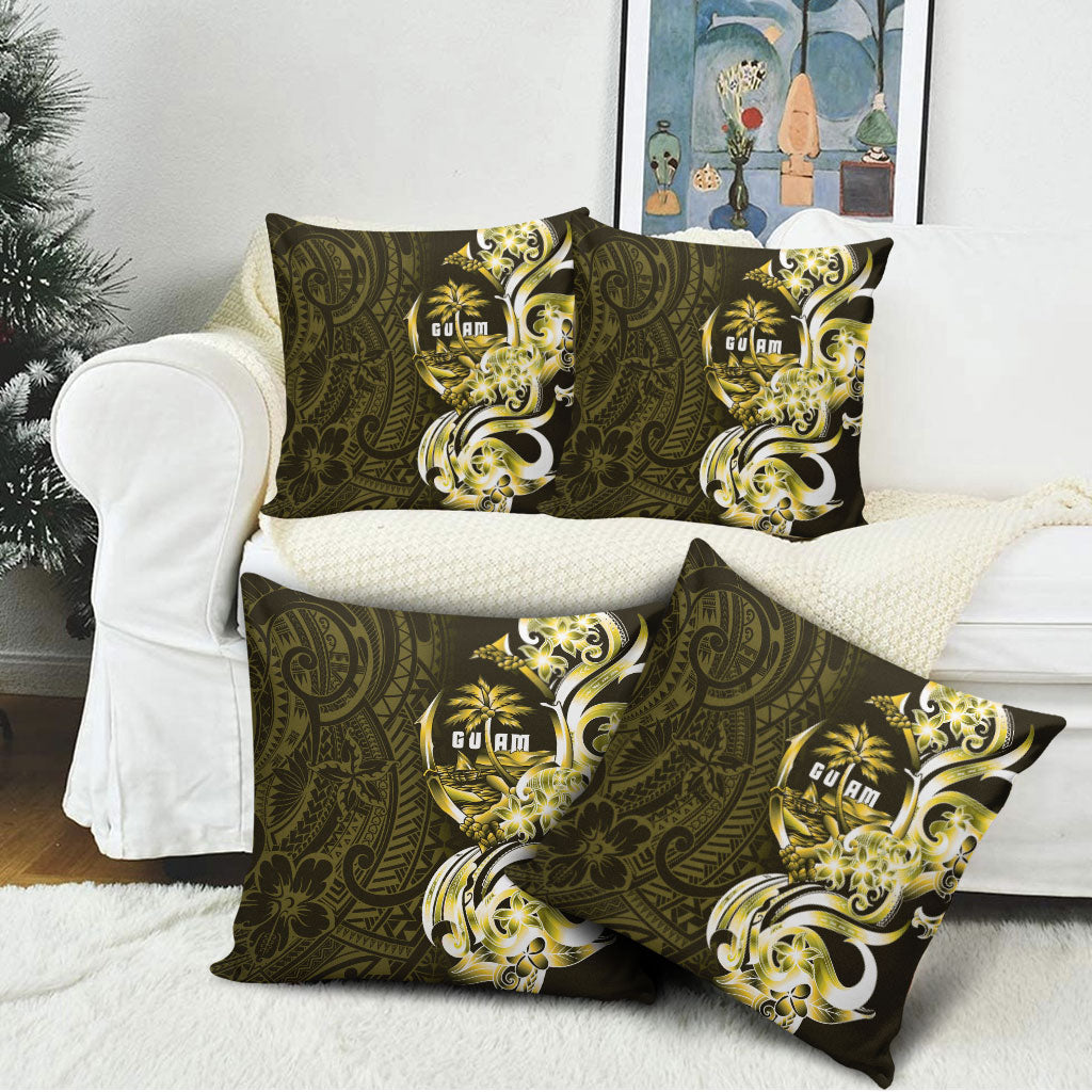 Amariyu Guam Chamorro Pillow Cover Guahan Seal Tattoo LT14 - Polynesian Pride