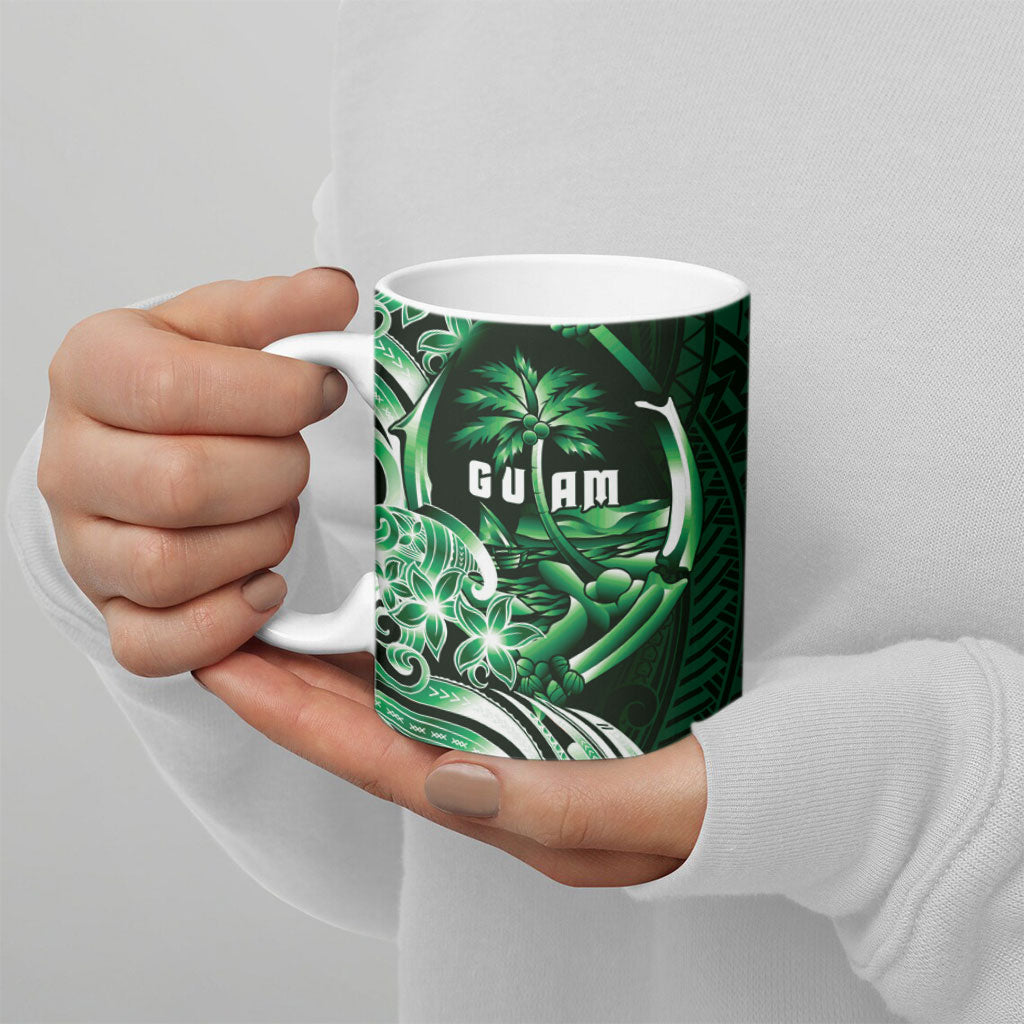 Betde Guam Chamorro Ceramic Mug Guahan Seal Tattoo LT14 - Polynesian Pride