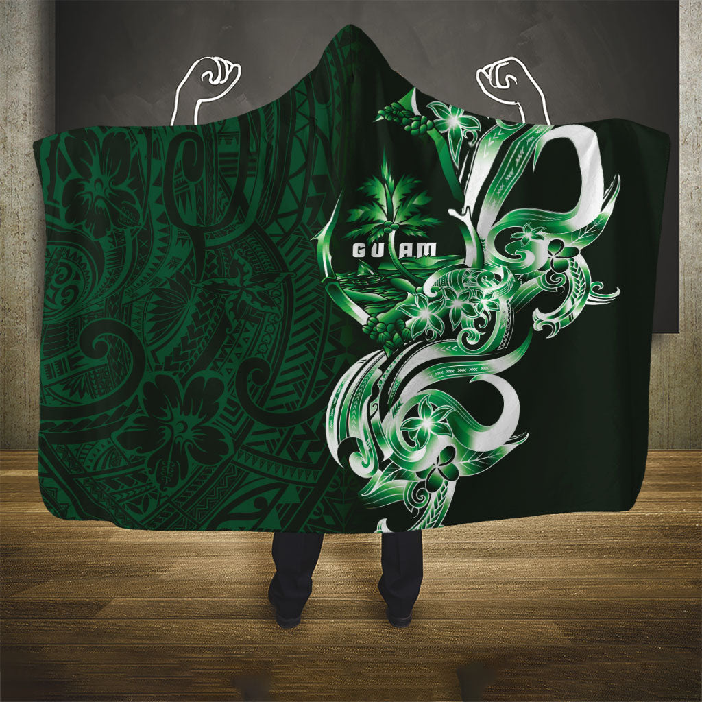 Betde Guam Chamorro Hooded Blanket Guahan Seal Tattoo LT14 - Polynesian Pride