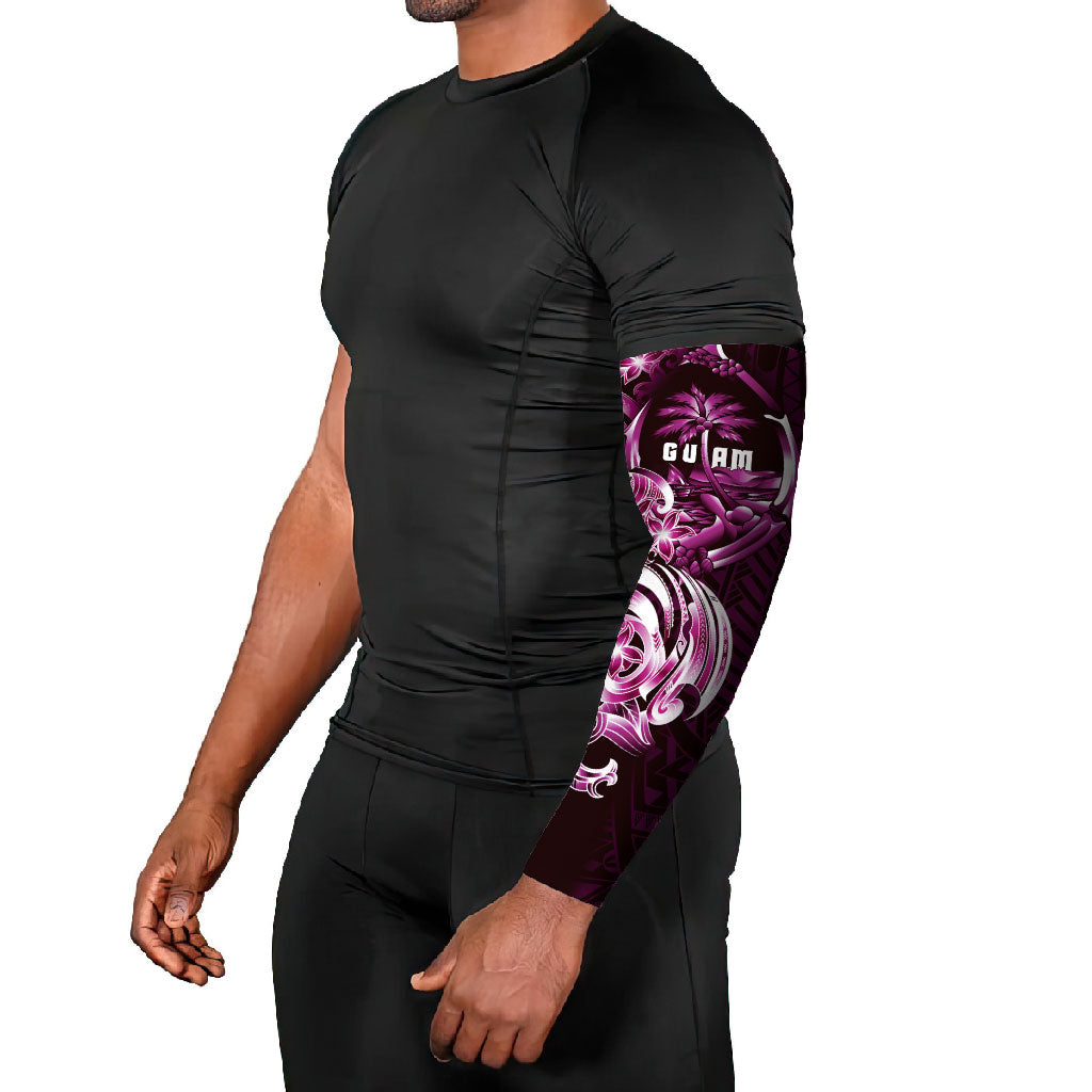 Kulot Di Rosa Guam Chamorro Arm Sleeves Guahan Seal Tattoo LT14 - Polynesian Pride
