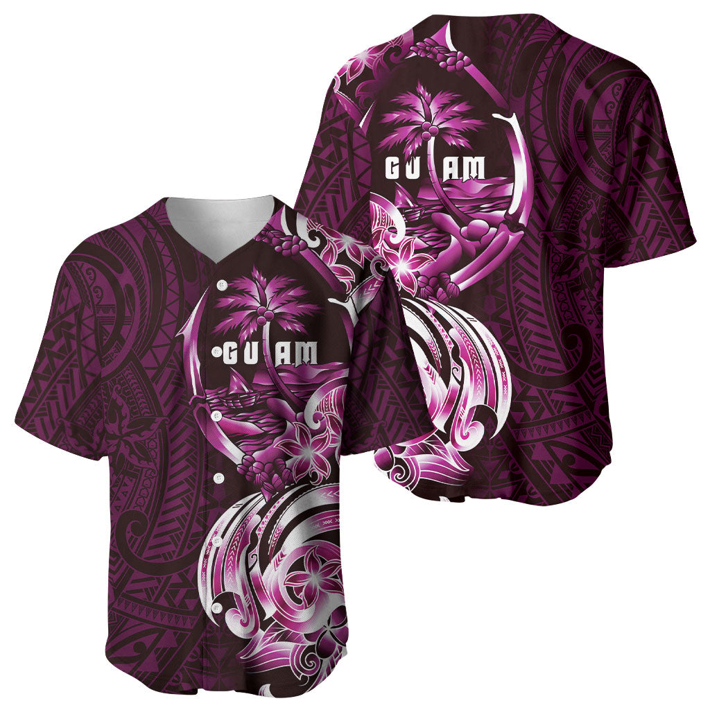 Kulot Di Rosa Guam Chamorro Baseball Jersey Guahan Seal Tattoo LT14 - Polynesian Pride
