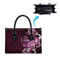 Kulot Di Rosa Guam Chamorro Leather Bag Guahan Seal Tattoo LT14 - Polynesian Pride