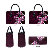 Kulot Di Rosa Guam Chamorro Leather Bag Guahan Seal Tattoo LT14 - Polynesian Pride